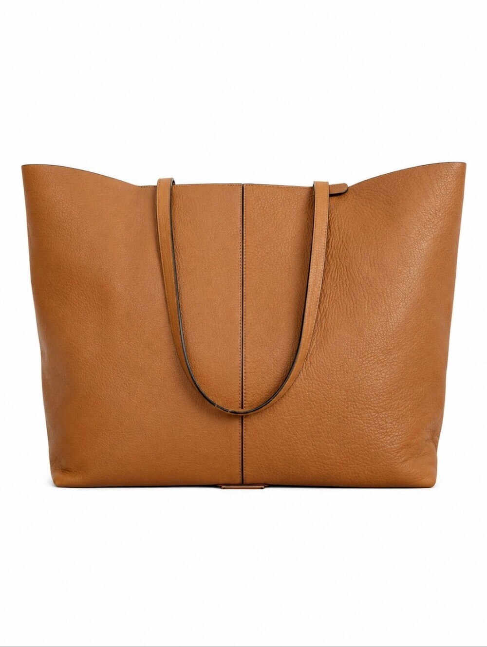Rebecca MINKOFF Extra Large Camel Tan Travel Tote Weekender Nappy Bag FLAWED